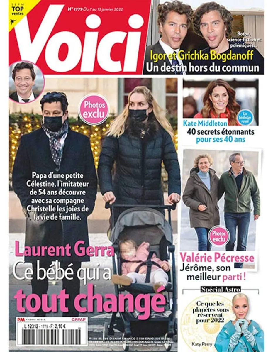 Notre Sérum Booster d'Éclat dans VOICI - Janvier 2022