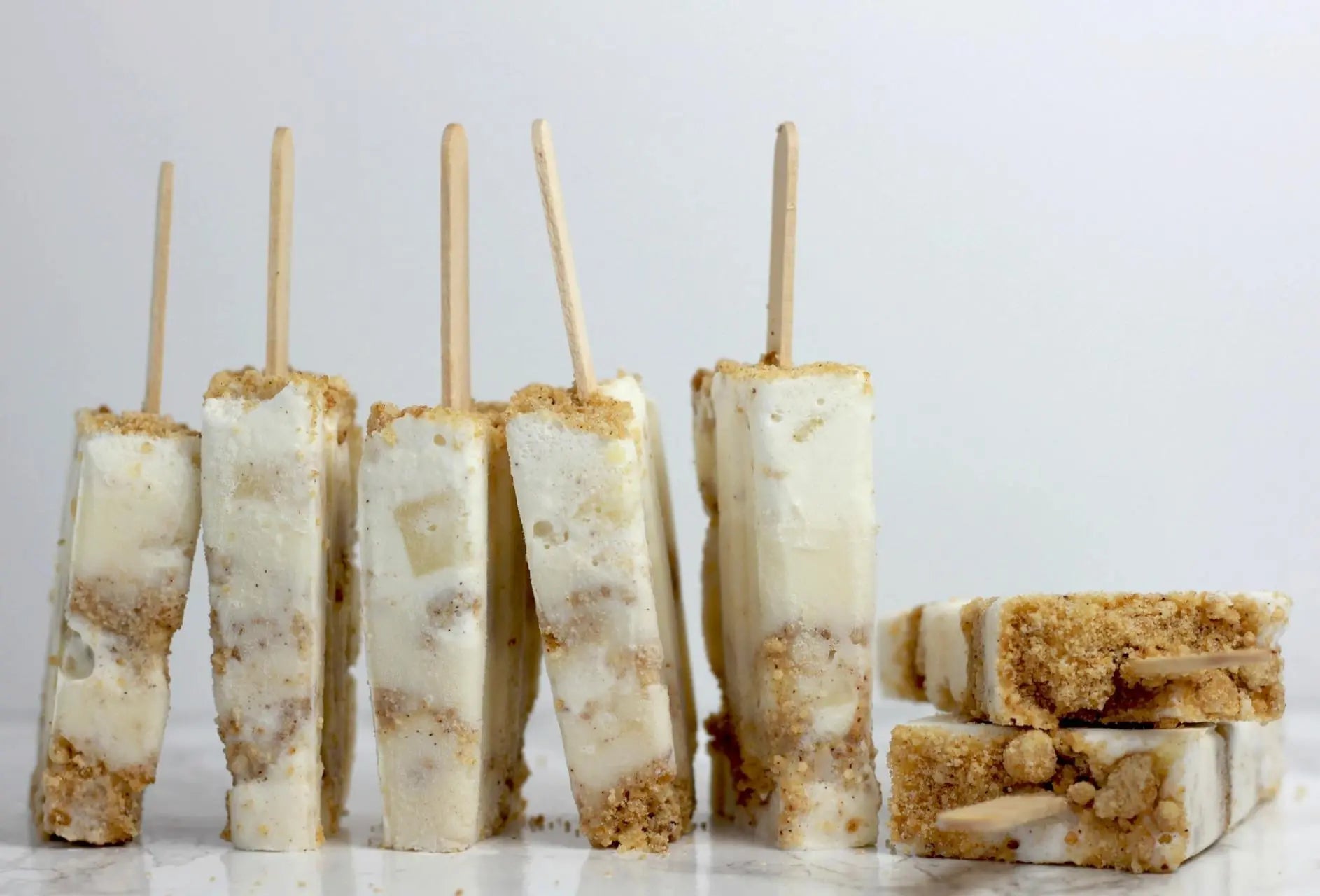 Recette de bâtonnets glacés Banane et Yaourt