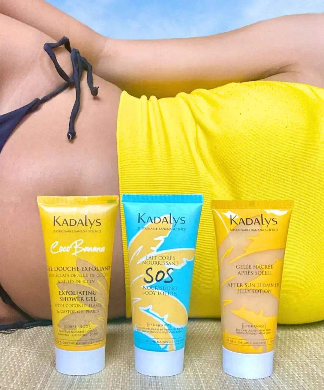 Coffret Banana Summer - Le Trio Soins Corps KADALYS