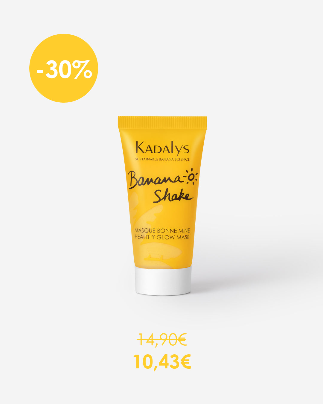 'Banana Shake' Healthy Glow Mask 30ML - UNIFIES & ILLUMINATES