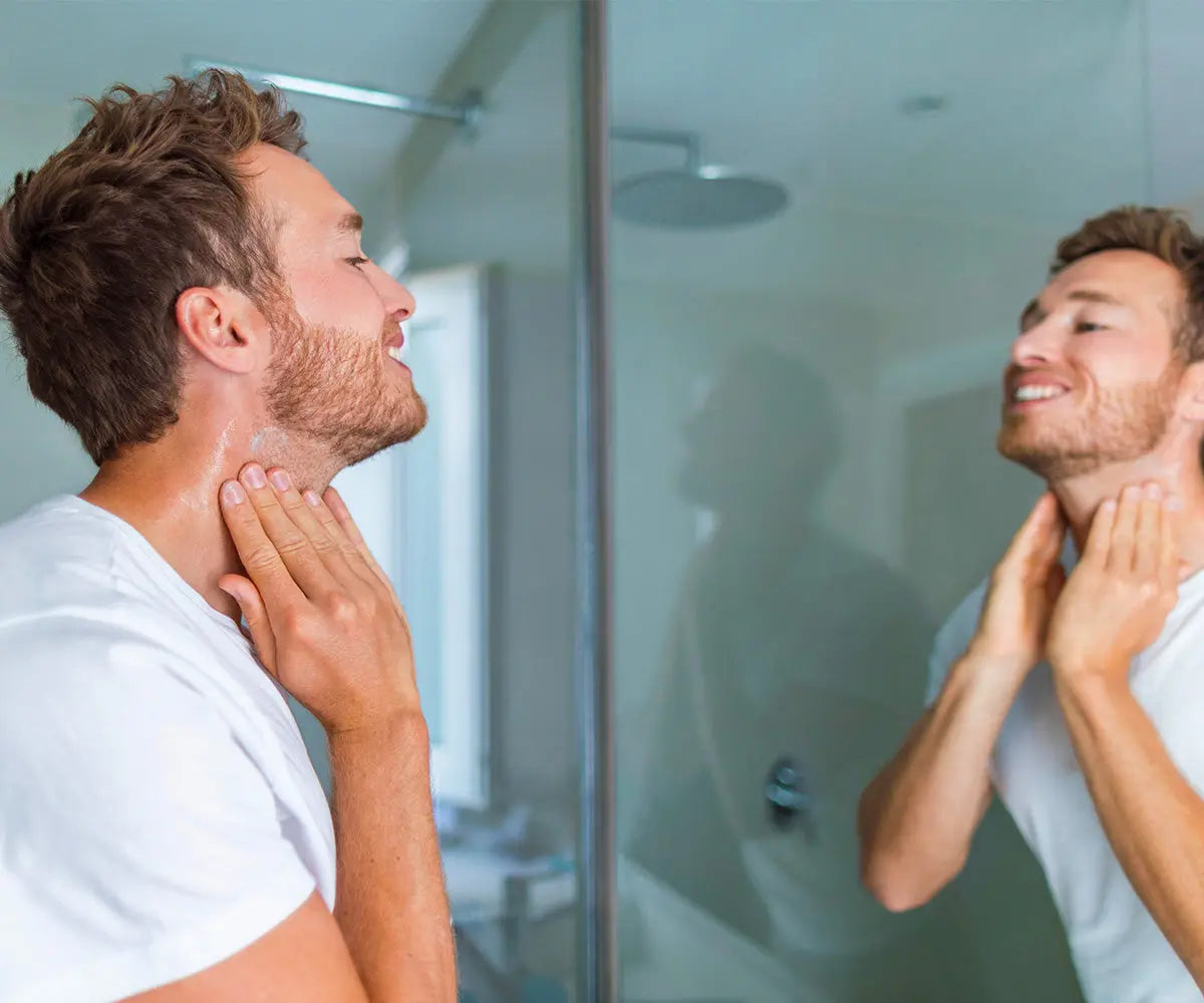 Apaiser les rougeurs après rasage, soins après-rasage peau sensible -  Kadalys Image
