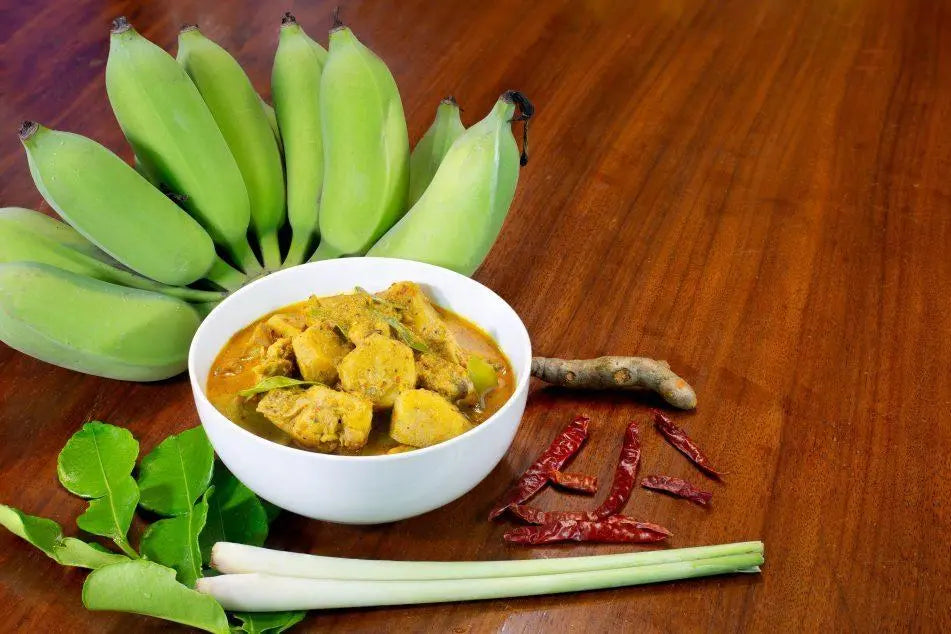 Curry de poulet à la banane