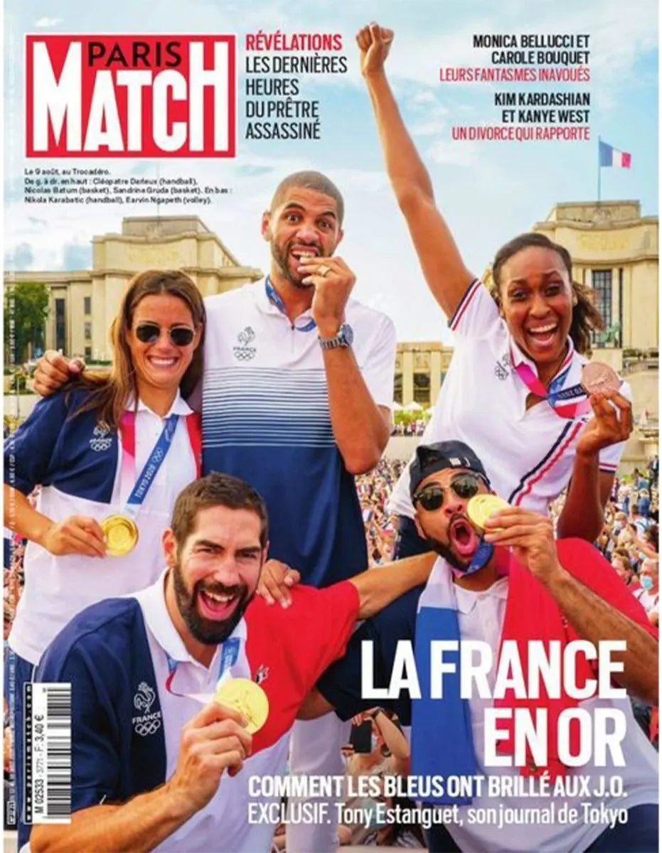 Notre Lait Corps Nourrissant SOS dans PARIS MATCH Image