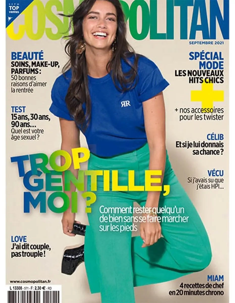 Notre fondatrice, Shirley Billot, dans COSMOPOLITAN Image