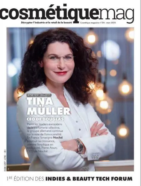 Shirley Billot, notre fondatrice, dans Cosmetiquemag