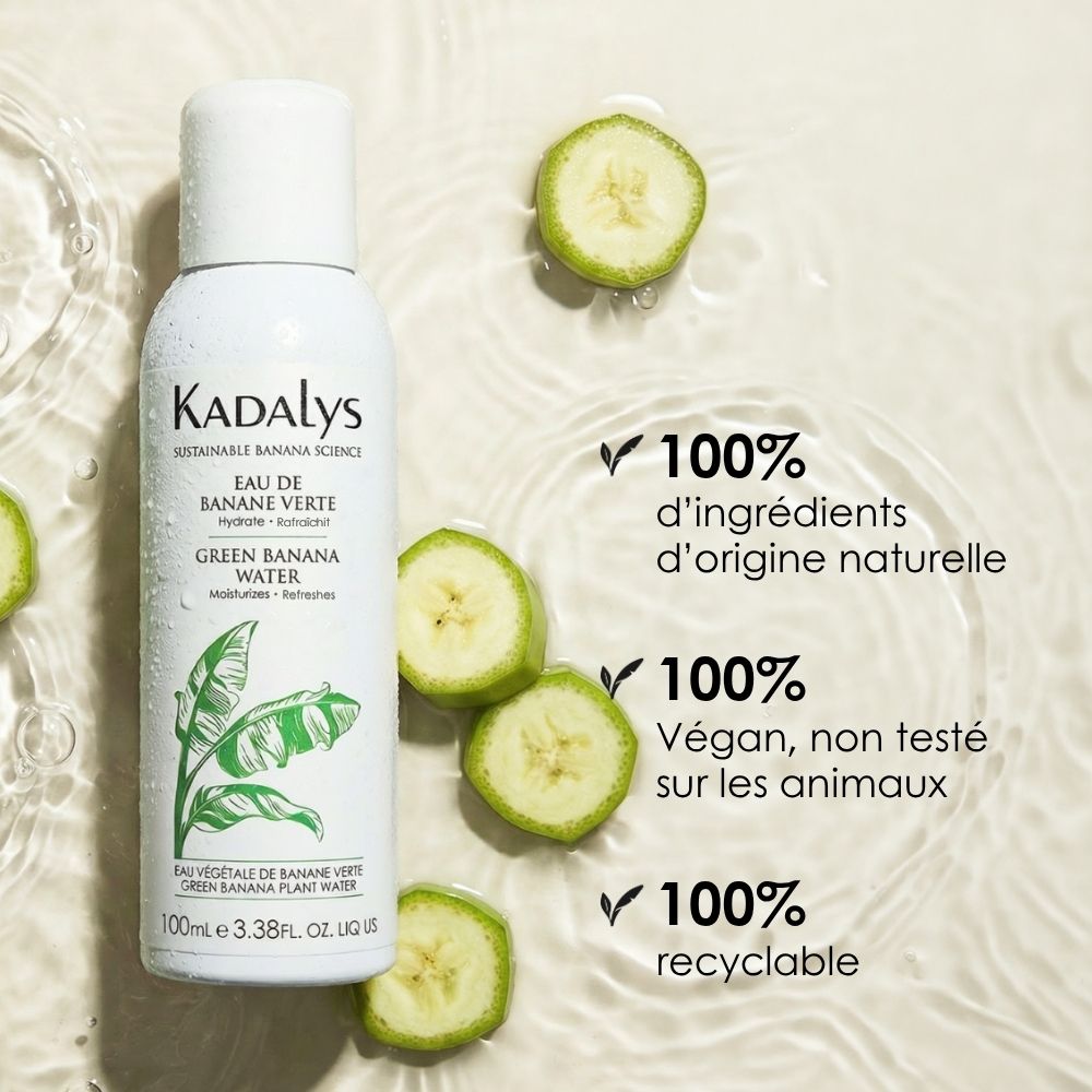 Brume Eau de Banane Verte BIO