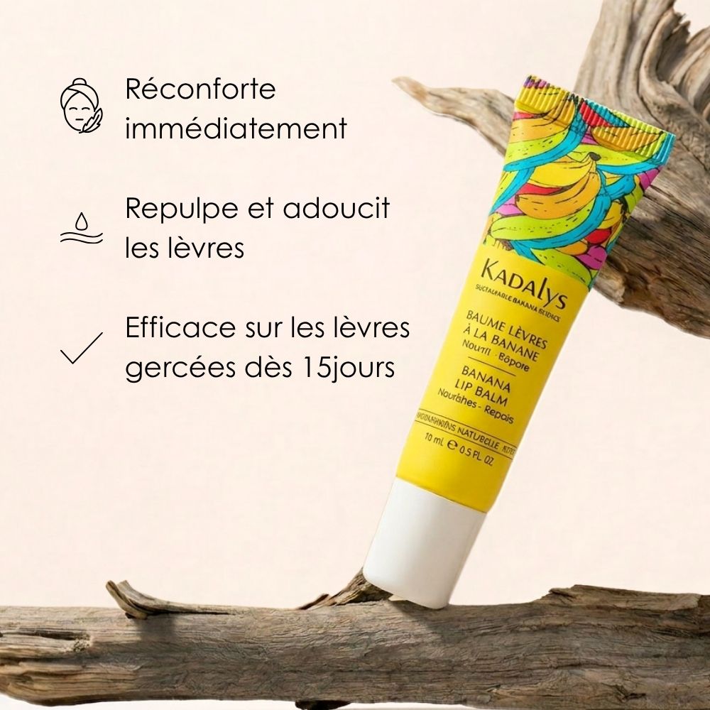 Banana Lip Balm 15ML - NOURISHES & REPAIRS