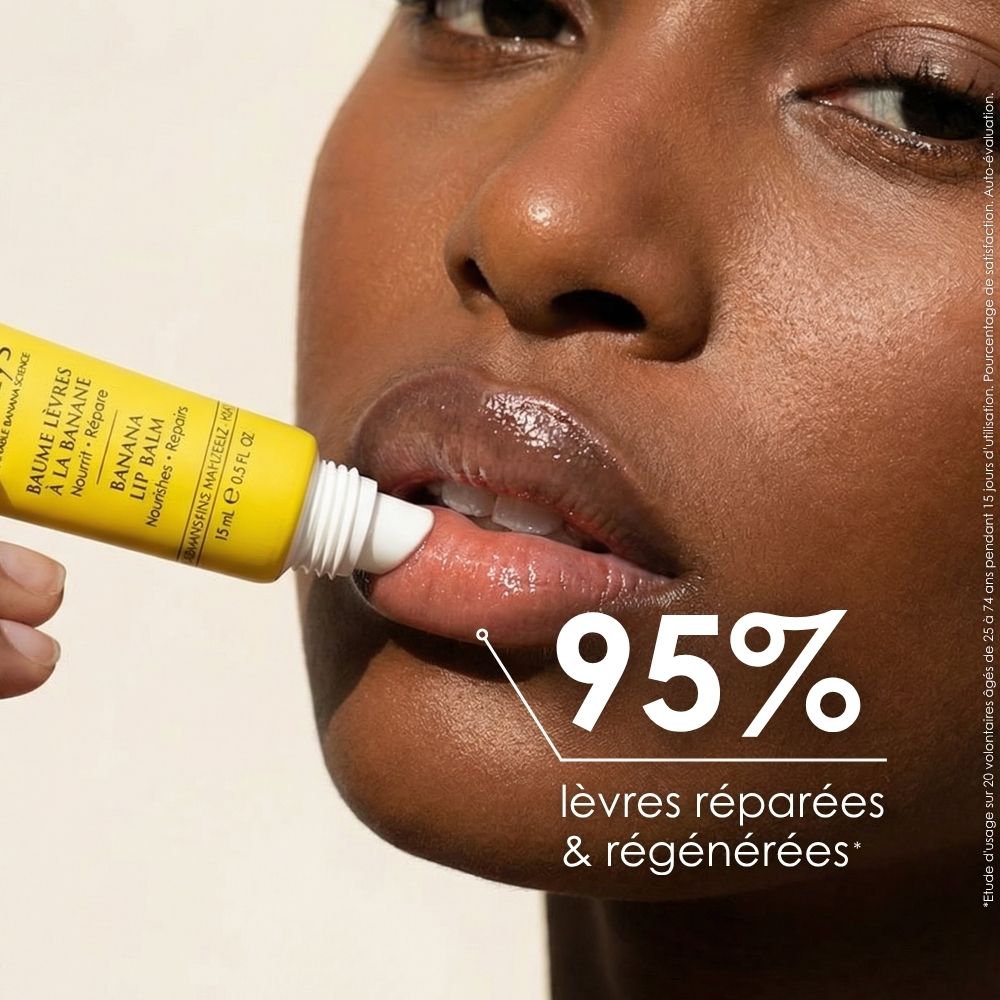 Banana Lip Balm 15ML - NOURISHES & REPAIRS