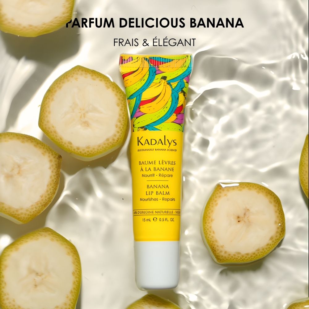 Banana Lip Balm 15ML - NOURISHES & REPAIRS