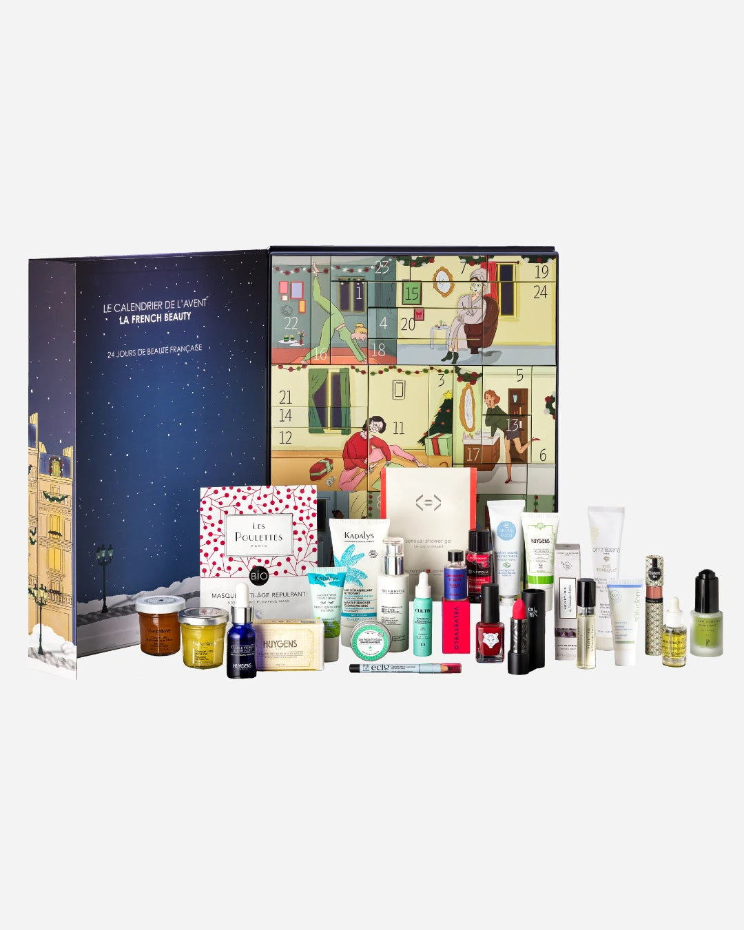 Calendrier de l'avent beauté 2025 La French Beauty. 20 marques clean et engagées. Soins visage, corps, capillaire, maquillage et parfum
