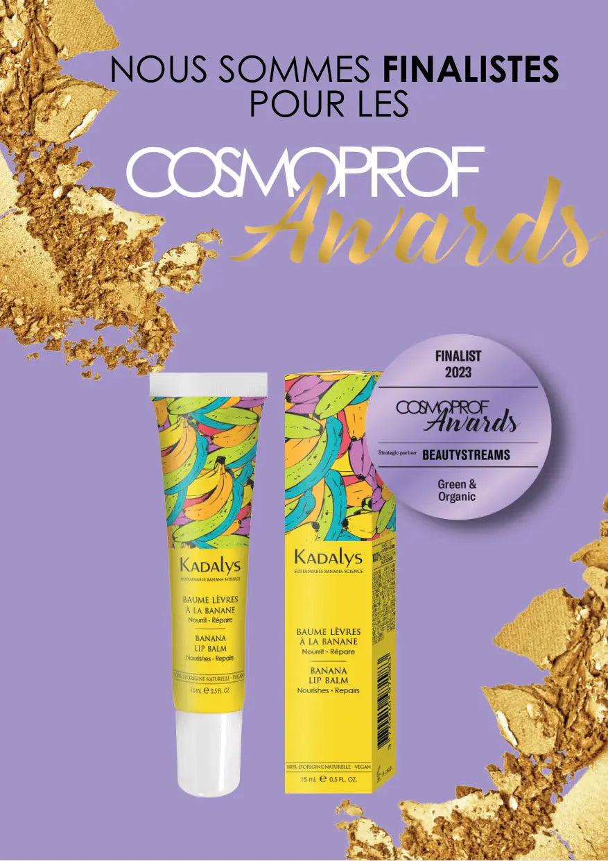Kadalys récompensé aux Cosmoprof Awards 2023 pour son innovation en cosmétique bio