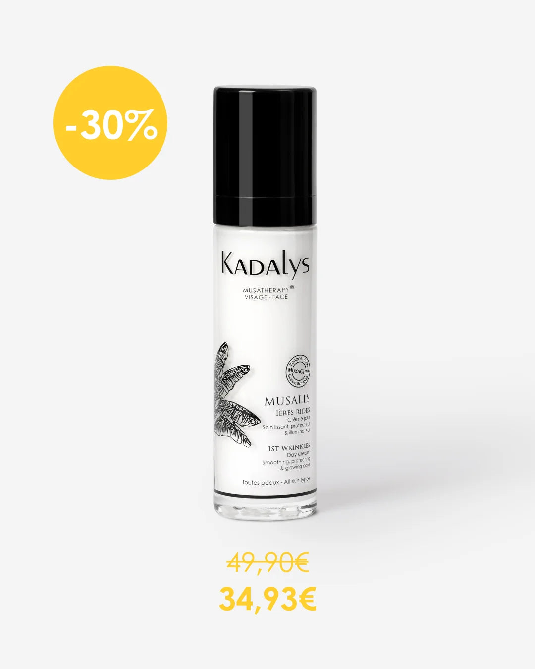 Smoothing Day Cream 50ML - SMOOTHES & BRIGHTENS