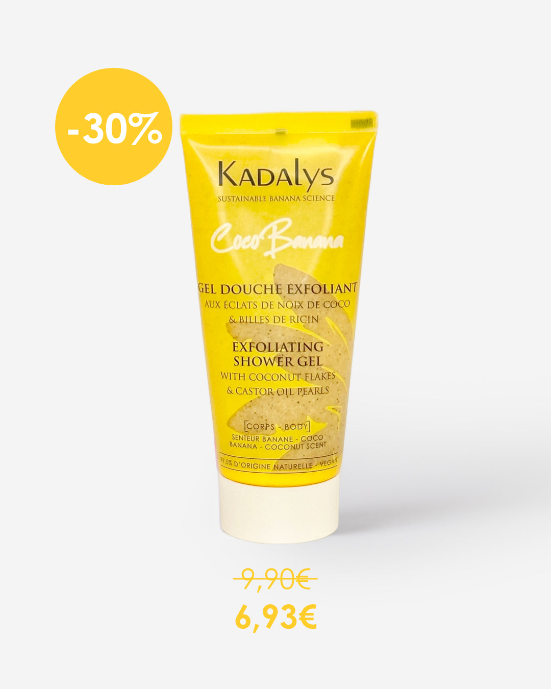 EXFOLIATING SHOWER GEL 100ML - CLEANS &amp; EXFOLIATES