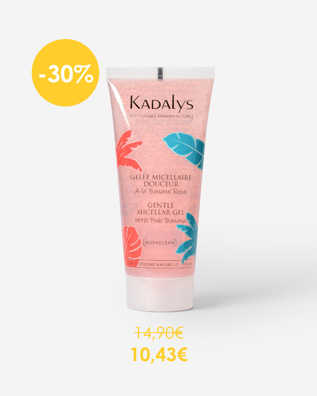 Gentle Micellar Gel 100ML - CLEANSES & REMOVES MAKE-UP