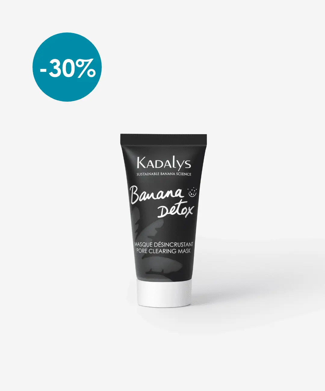 Masque Désincrustant 'Banana Detox' 30ML - MATIFIE & DETOXIFIE Kadalys