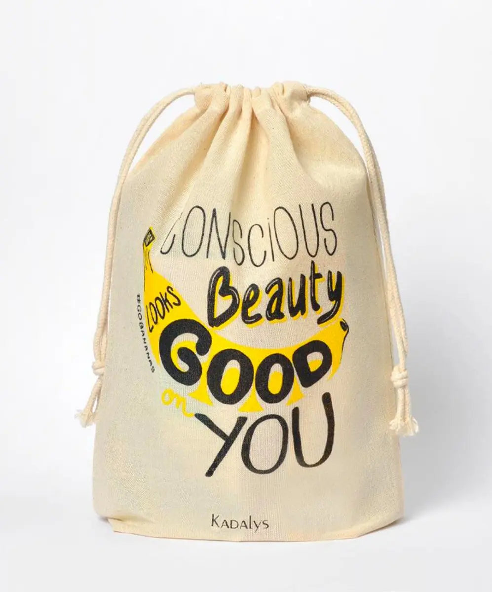 "Conscious Beauty looks Gorgeous on You" pouch