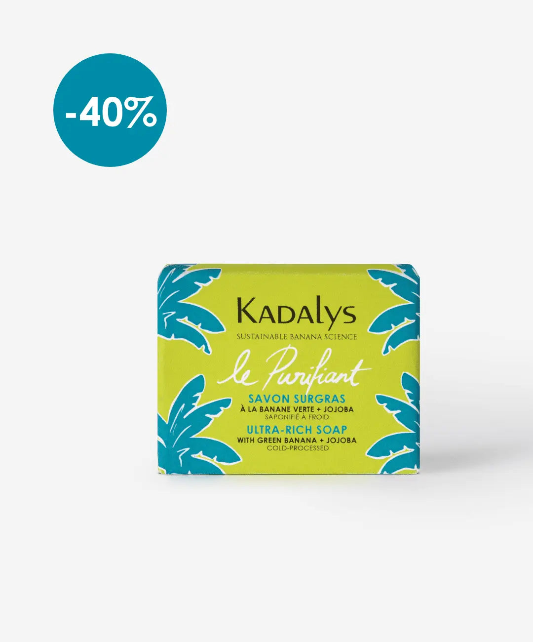 Savon Surgras Le Purifiant - NETTOIE & ÉQUILIBRE Kadalys