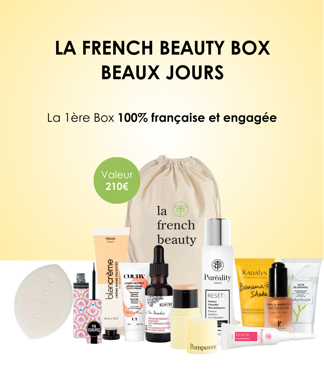 LA FRENCH BEAUTY BOX BEAUX JOURS 2024