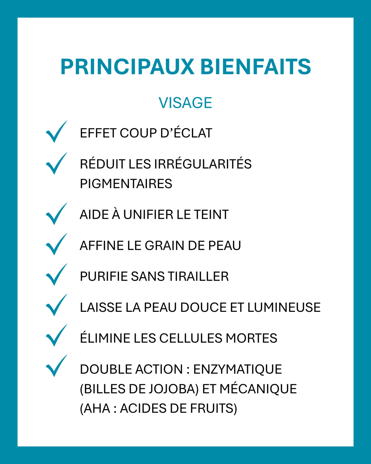 Bienfaits du peeling exfoliant Musaclean pour le visage