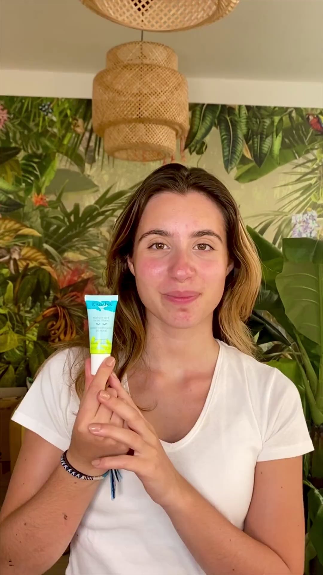 Comment appliquer votre masque contour des yeux désaltérant Kadalys ? 