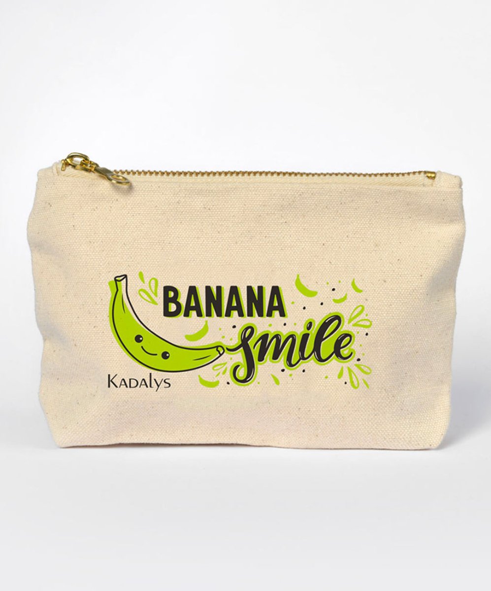 Grande Trousse « Banana Smile » - KADALYS - Accessoire