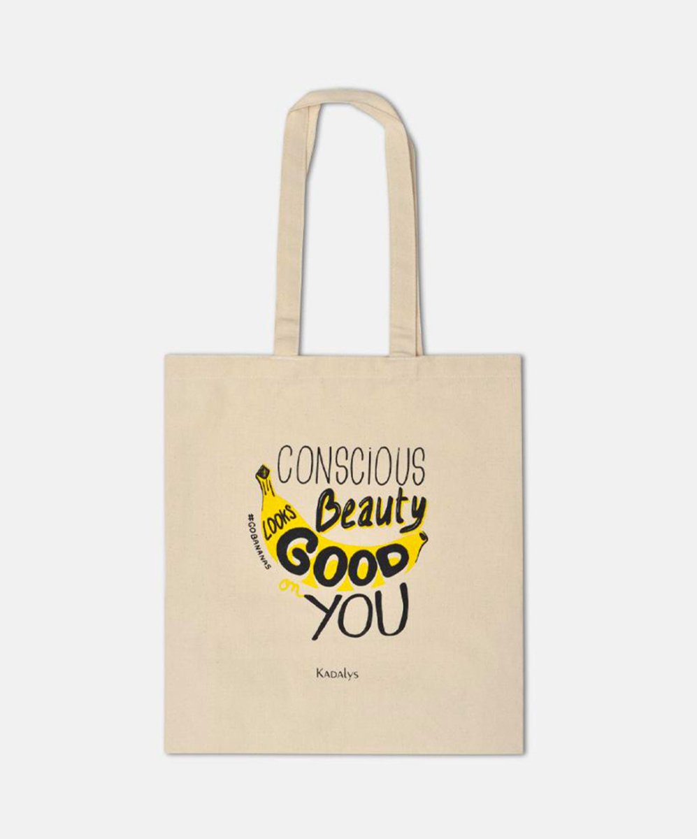 Tote Bag « Conscious Beauty looks Gorgeous on You » - KADALYS - Accessoire